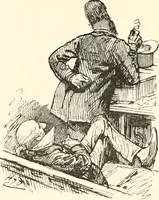 An illustration from M. P.'s in session, from Mr. Punch's parliamentary portrait gallery (1889)