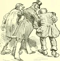 An illustration from M. P.'s in session, from Mr. Punch's parliamentary portrait gallery (1889)