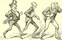 An illustration from M. P.'s in session, from Mr. Punch's parliamentary portrait gallery (1889)