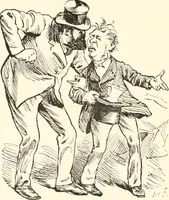 An illustration from M. P.'s in session, from Mr. Punch's parliamentary portrait gallery (1889)