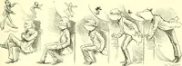 An illustration from M. P.'s in session, from Mr. Punch's parliamentary portrait gallery (1889)