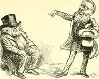 An illustration from M. P.'s in session, from Mr. Punch's parliamentary portrait gallery (1889)