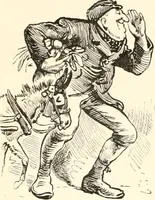An illustration from M. P.'s in session, from Mr. Punch's parliamentary portrait gallery (1889)