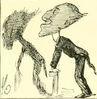 An illustration from M. P.'s in session, from Mr. Punch's parliamentary portrait gallery (1889)