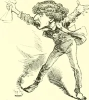 An illustration from M. P.'s in session, from Mr. Punch's parliamentary portrait gallery (1889)