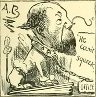 Picture 97 of 290 from M. P.'s in session, from Mr. Punch's parliamentary portrait gallery (1889), leaf 34
