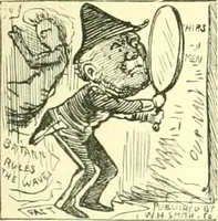 Picture 101 of 290 from M. P.'s in session, from Mr. Punch's parliamentary portrait gallery (1889), leaf 34