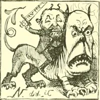 Picture 103 of 290 from M. P.'s in session, from Mr. Punch's parliamentary portrait gallery (1889), leaf 34