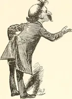An illustration from M. P.'s in session, from Mr. Punch's parliamentary portrait gallery (1889)