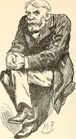 An illustration from M. P.'s in session, from Mr. Punch's parliamentary portrait gallery (1889)