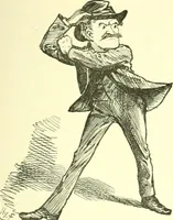 An illustration from M. P.'s in session, from Mr. Punch's parliamentary portrait gallery (1889)