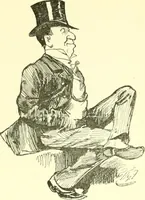 Picture 153 of 290 from M. P.'s in session, from Mr. Punch's parliamentary portrait gallery (1889), leaf 46