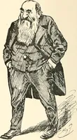 An illustration from M. P.'s in session, from Mr. Punch's parliamentary portrait gallery (1889)