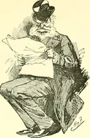An illustration from M. P.'s in session, from Mr. Punch's parliamentary portrait gallery (1889)