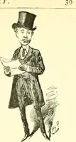 An illustration from M. P.'s in session, from Mr. Punch's parliamentary portrait gallery (1889)