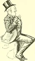 An illustration from M. P.'s in session, from Mr. Punch's parliamentary portrait gallery (1889)