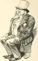 An illustration from M. P.'s in session, from Mr. Punch's parliamentary portrait gallery (1889)