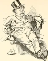 An illustration from M. P.'s in session, from Mr. Punch's parliamentary portrait gallery (1889)
