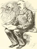 An illustration from M. P.'s in session, from Mr. Punch's parliamentary portrait gallery (1889)