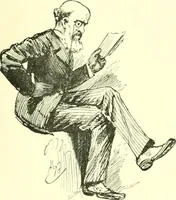An illustration from M. P.'s in session, from Mr. Punch's parliamentary portrait gallery (1889)