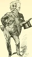 An illustration from M. P.'s in session, from Mr. Punch's parliamentary portrait gallery (1889)
