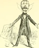 An illustration from M. P.'s in session, from Mr. Punch's parliamentary portrait gallery (1889)