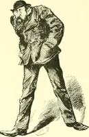 An illustration from M. P.'s in session, from Mr. Punch's parliamentary portrait gallery (1889)