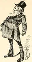 An illustration from M. P.'s in session, from Mr. Punch's parliamentary portrait gallery (1889)