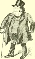 An illustration from M. P.'s in session, from Mr. Punch's parliamentary portrait gallery (1889)