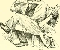 An illustration from M. P.'s in session, from Mr. Punch's parliamentary portrait gallery (1889)