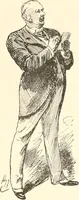 An illustration from M. P.'s in session, from Mr. Punch's parliamentary portrait gallery (1889)