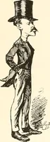 An illustration from M. P.'s in session, from Mr. Punch's parliamentary portrait gallery (1889)
