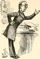 An illustration from M. P.'s in session, from Mr. Punch's parliamentary portrait gallery (1889)