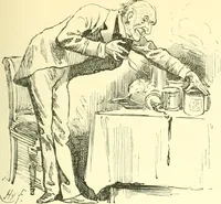 An illustration from M. P.'s in session, from Mr. Punch's parliamentary portrait gallery (1889)