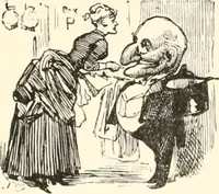 An illustration from M. P.'s in session, from Mr. Punch's parliamentary portrait gallery (1889)