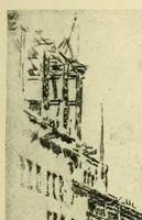 An illustration from Mr. Pennell's etchings of New York "skyscrapers" (1905)