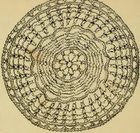 An illustration from Mrs. Gaugain's crochet D'Oyley book : [No. I-III] (1846)