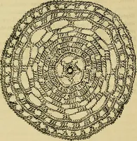 An illustration from Mrs. Gaugain's crochet D'Oyley book : [No. I-III] (1846)