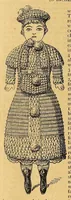 An illustration from Mrs. Leach's fancy work basket