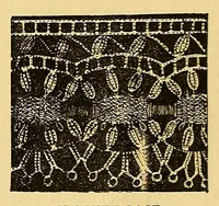 An illustration from Mrs. Leach's fancy work basket
