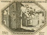 Picture 46 of 51 from Mundi lapis lydius, siue, Emblemata moralia nobilissimi viri D. Antonii A. Burgundia ... : in quibus vanitas per veritatem falsi accusatur & conuincitur (1665), leaf 102