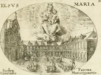Picture 51 of 51 from Mundi lapis lydius, siue, Emblemata moralia nobilissimi viri D. Antonii A. Burgundia ... : in quibus vanitas per veritatem falsi accusatur & conuincitur (1665), leaf 112