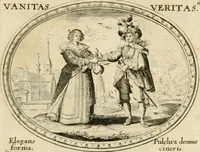 Picture 6 of 51 from Mundi lapis lydius, siue, Emblemata moralia nobilissimi viri D. Antonii A. Burgundia ... : in quibus vanitas per veritatem falsi accusatur & conuincitur (1665), leaf 22