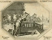 Picture 20 of 51 from Mundi lapis lydius, siue, Emblemata moralia nobilissimi viri D. Antonii A. Burgundia ... : in quibus vanitas per veritatem falsi accusatur & conuincitur (1665), leaf 50