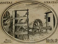 Picture 42 of 51 from Mundi lapis lydius, siue, Emblemata moralia nobilissimi viri D. Antonii A. Burgundia quondam Archidiaconi Brugensis : in quibus vanitas per veritatem falsi accusatur & conuincitur (1665), leaf 92