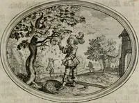 Picture 48 of 51 from Mundi lapis Lydius, oder, Der Welt Probier-Stein : das ist, Emblematische Sitten-Lehren (1712), leaf 102