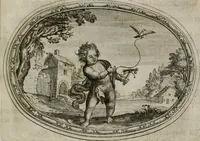 An illustration from Mundi lapis Lydius, oder, Der Welt Probier-Stein : das ist, Emblematische Sitten-Lehren (1712)