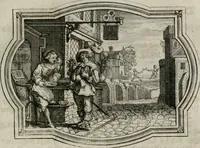 Picture 9 of 51 from Mundi lapis Lydius, oder, Der Welt Probier-Stein : das ist, Emblematische Sitten-Lehren (1712), leaf 24