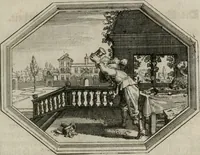 Picture 20 of 51 from Mundi lapis Lydius, oder, Der Welt Probier-Stein : das ist, Emblematische Sitten-Lehren (1712), leaf 46
