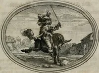 An illustration from Mundi lapis Lydius, oder, Der Welt Probier-Stein : das ist, Emblematische Sitten-Lehren (1712)